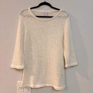 Vintage Cream Colored Sweater by Titania